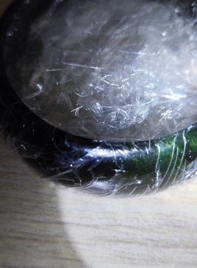 中东蜜蜡墨绿雪山宽手镯 孤品氧化变黑有纹理老料独家