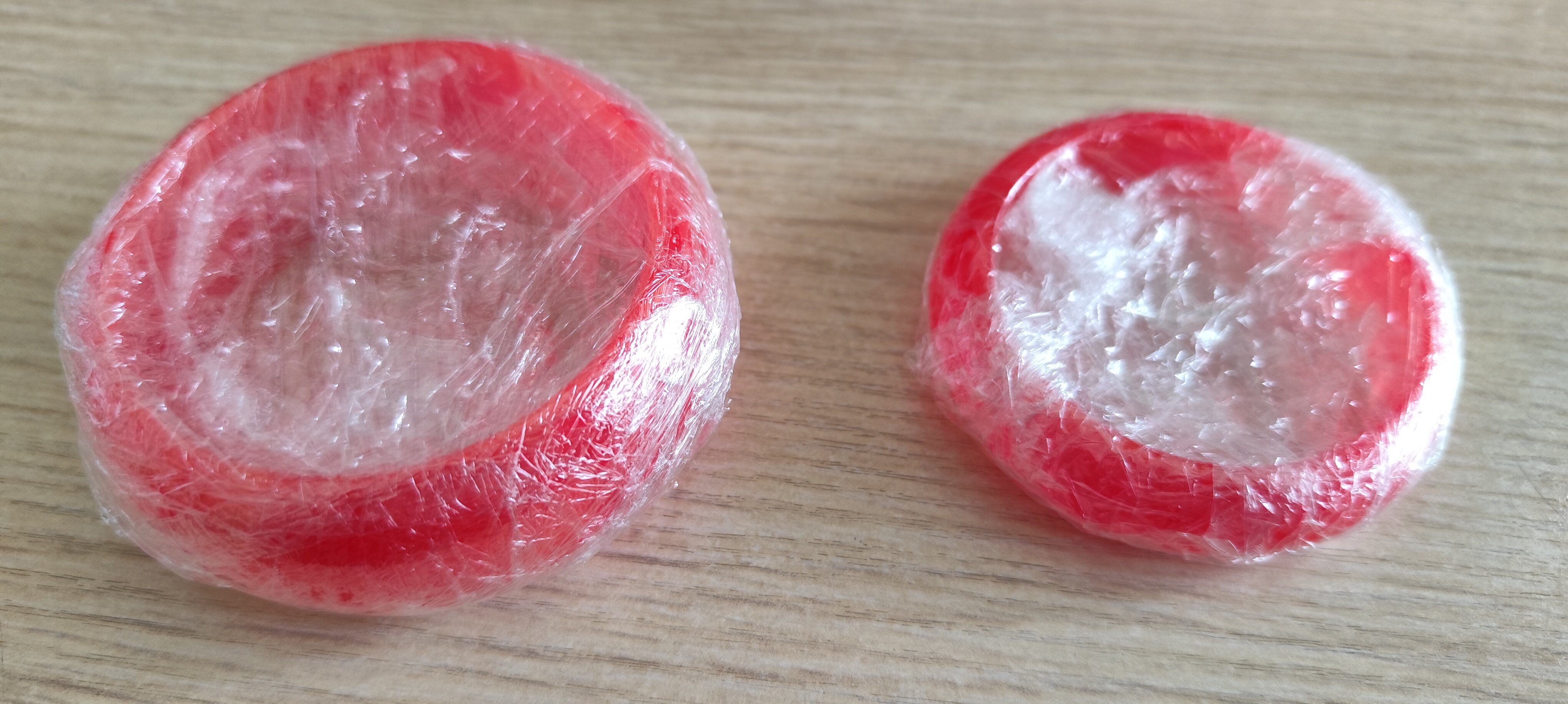 中东蜜蜡美人醉粉嫩手镯15 27mm宽桃花别样红