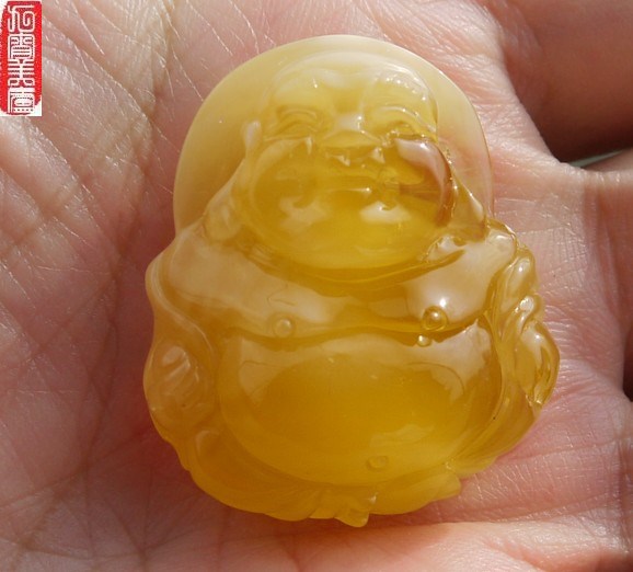 老蜜蜡原石项链天然琥珀促销优惠