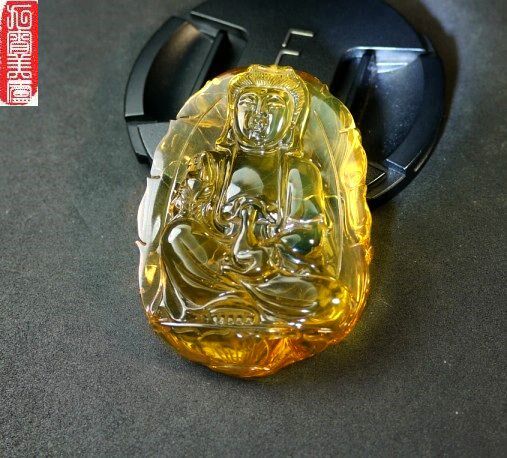 促销天然琥珀老蜜蜡挂坠链珠虫珀墨西哥蓝珀胸针观音吊坠原石项链