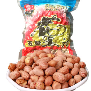 李老奶奶花生米五香味405g袋装 正宗安徽无为严桥特产多规格花生米