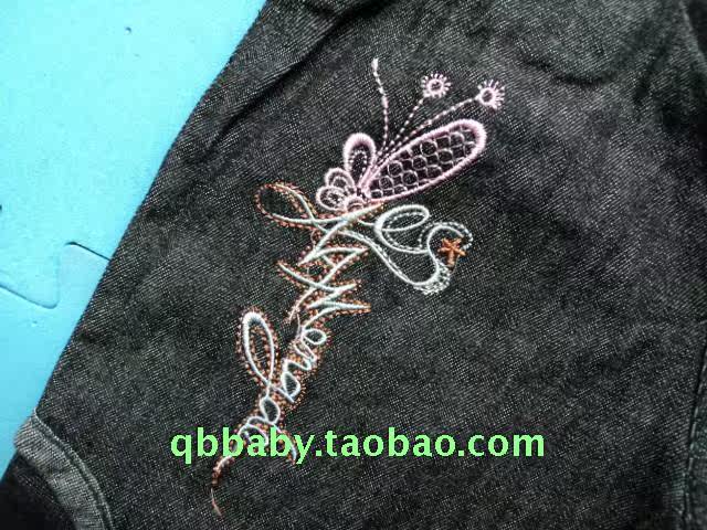 Pantalon fille 100, 90, -130, 110,  en toile - Ref 2063465 Image 3