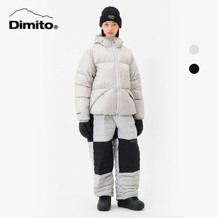 ACE雪具W25 DIMITO男女防风防水单板轻量羽绒滑雪服EASY HD DOWN