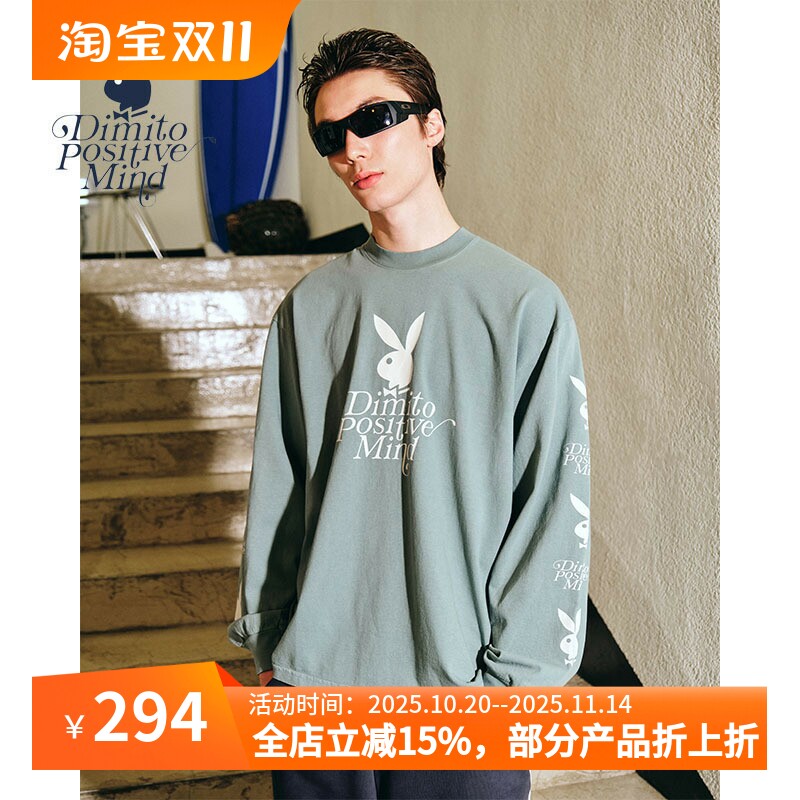 Dimito联名薄款长袖T恤