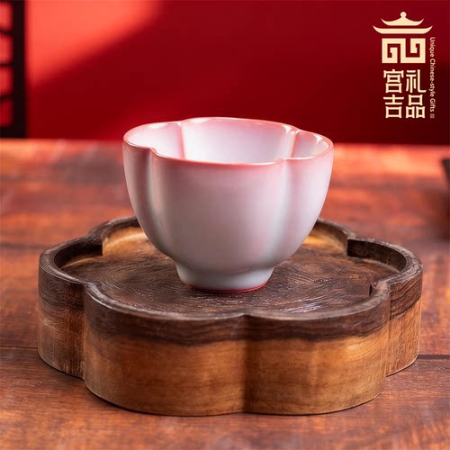 郑原斌龙泉青瓷茶杯非遗大师