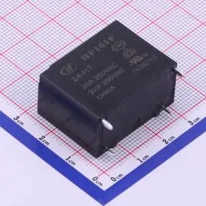HF161F/24-HT 插件,15.9x30.4mm 功率继电器
