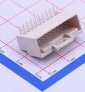 5018762040 弯插,P=2mm 线对板针座