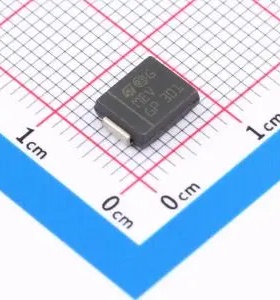 SM15T36A SMC 单向TVS 30.8V截止 峰值浪涌电流：30A 静电和浪涌