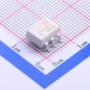 MOC3021SR2M SMD-6P 双向可控硅 无过零电路 1通道 可控硅输出光
