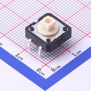 B3F-4050 插件-4P,12x12mm 轻触开关