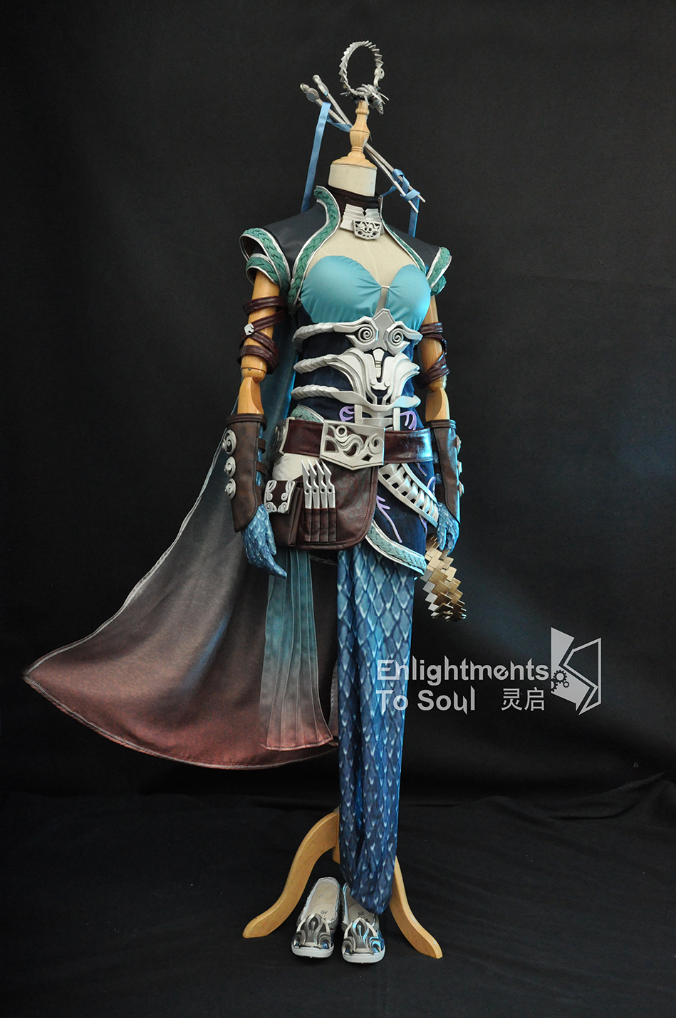 【灵启】天涯明月刀cos 天刀cos玉蝴蝶 服装展示忠实还原量身定制