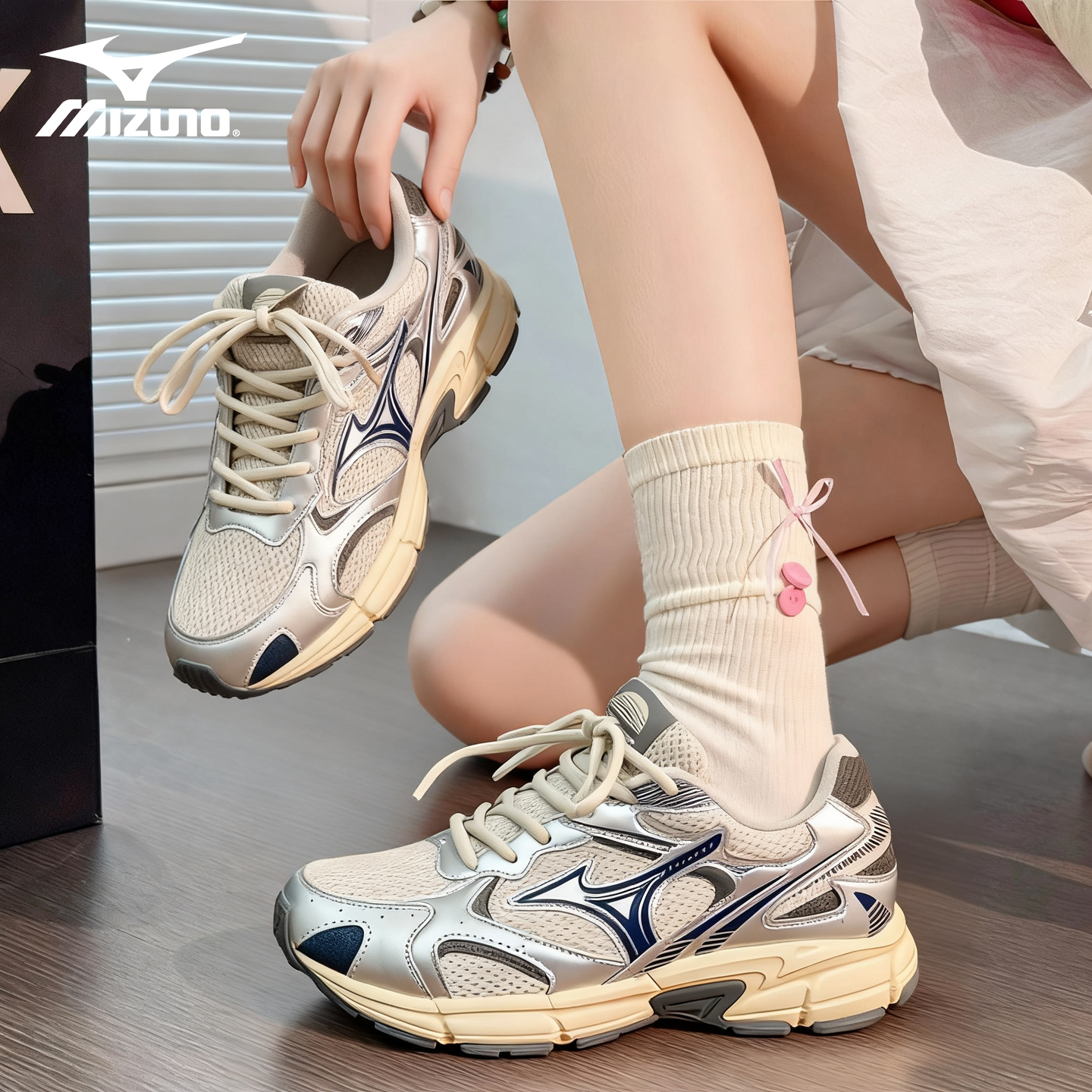 Mizuno美津浓SPEED 2K 复古百搭男鞋女鞋显瘦百搭老爹鞋跑步鞋