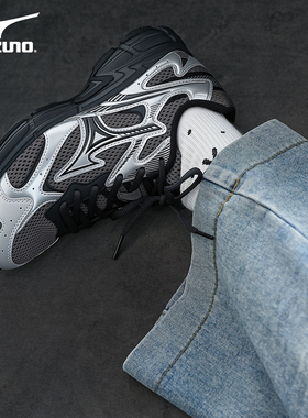 Mizuno美津浓官方SPEED 2K春秋新款男女鞋老爹鞋锡灰色休闲鞋跑鞋