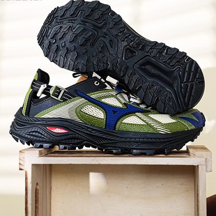 复古溯溪鞋 运动鞋 Mizuno美津浓 女鞋 Trail 防滑透气男鞋 Racer