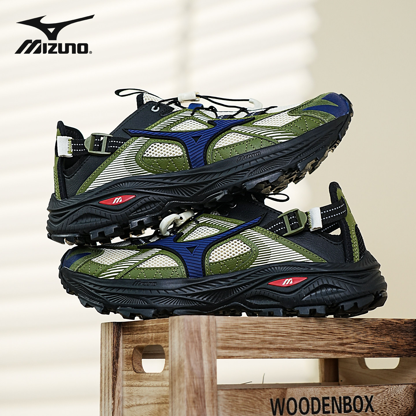 Mizuno美津浓 Racer Trail SE 复古轻便男女同款溯溪鞋运动鞋凉鞋