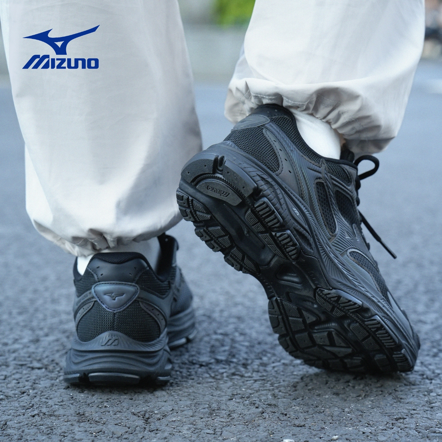 MIZUNO美津浓RacerS复古跑步鞋