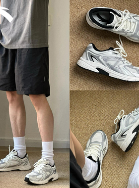 安踏男鞋AT2004复古跑鞋春季新款潮流运动鞋百搭休闲鞋学生跑步鞋