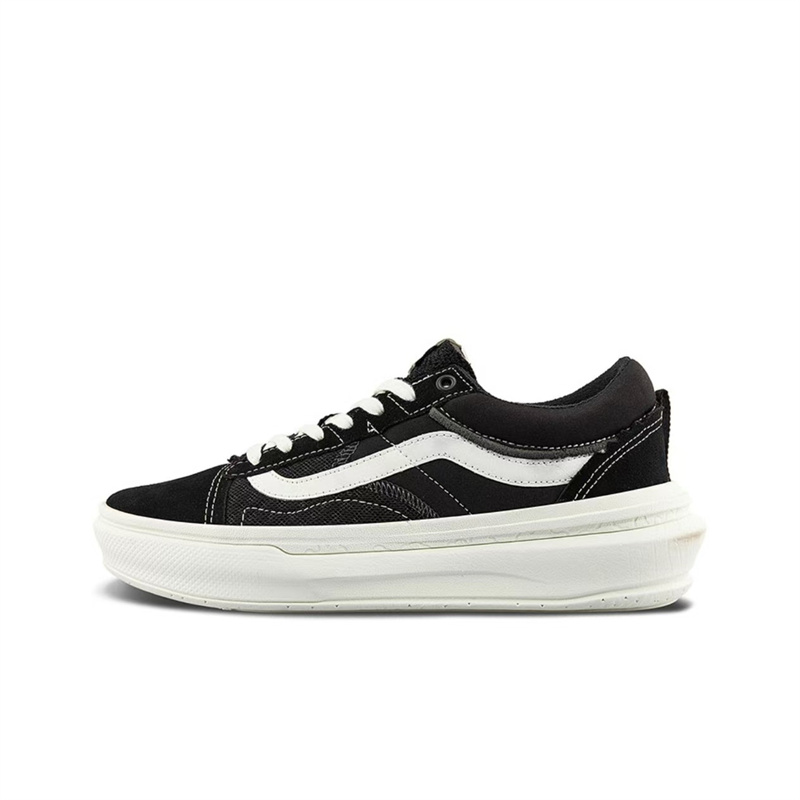 VANSStyle32黑白拼色板鞋