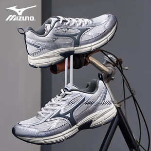 跑步鞋 Mizuno 耐磨透气运动鞋 男鞋 美津浓SPEED官方复古千禧老爹鞋