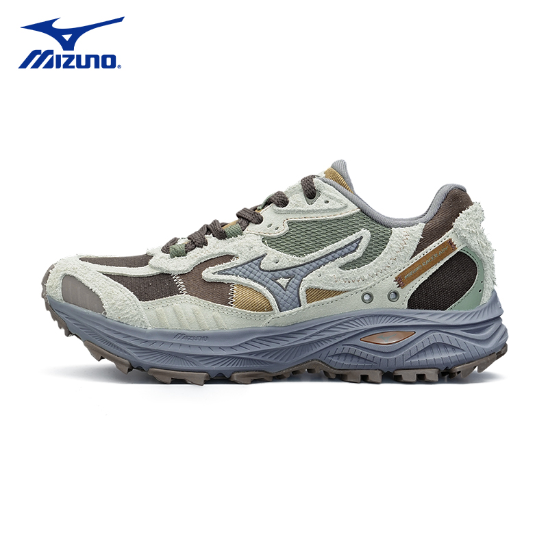 Mizuno美津浓官方RACER ADV户外潮流山系男鞋防滑耐磨跑鞋轻野鞋