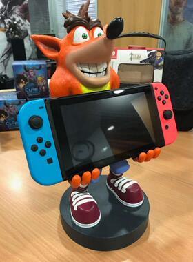 正版授权 SWITCH游戏机支架 平板IPAD底座卡通漫威古惑狼龙绿巨人