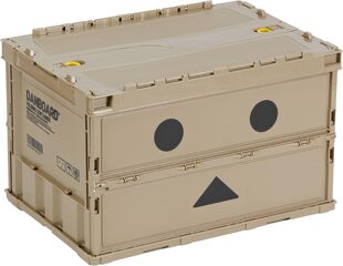 日本代购TRUSCO正品纸箱人阿楞儿童玩具收纳箱户外车载折叠整理箱