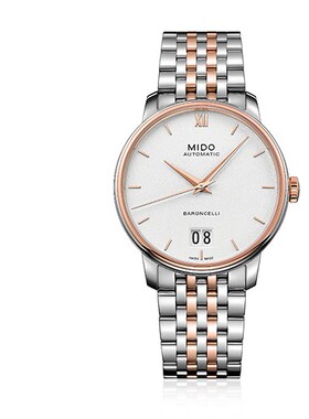 MIDO美度贝伦赛丽新款机械男表M027.426.22.018.00大表盘40mm