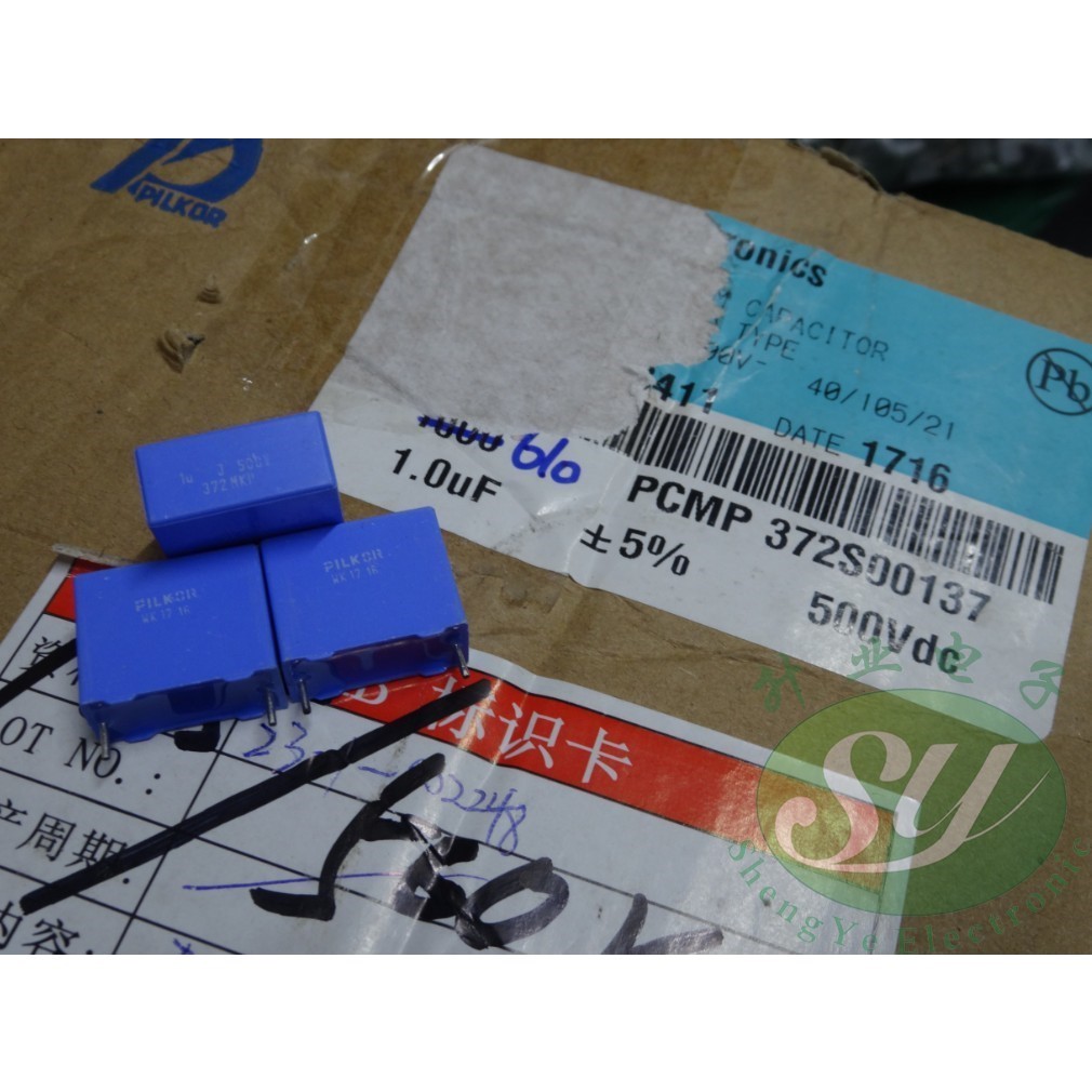 PILKORMKP1.0uf/500v1uf1u0f