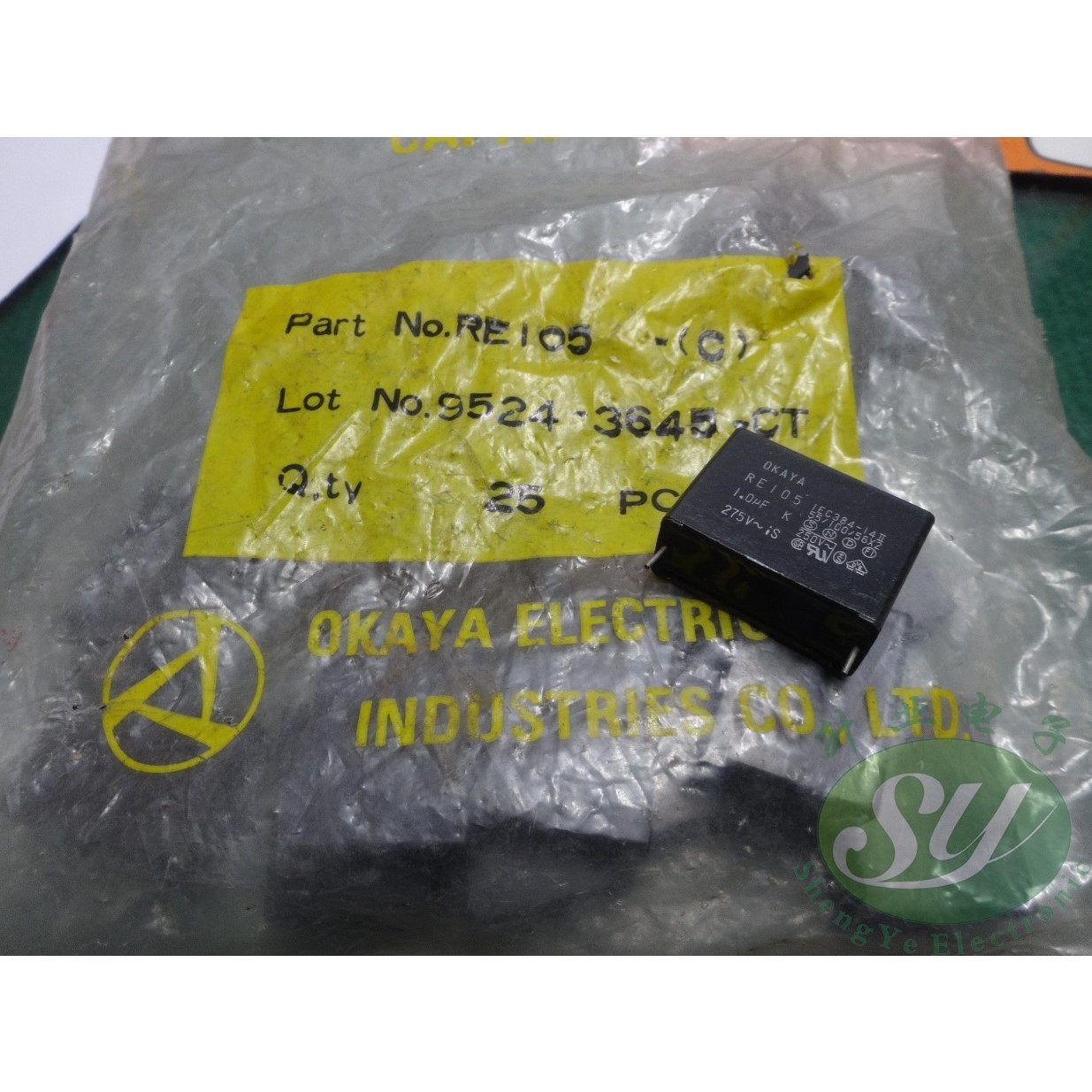 OKAYA1.0uF/275VAC1u0F1uf10