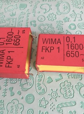 拆机 WIMA德国 威马 FKP1 0.1UF1600V 650vac 音响耦合无极电容