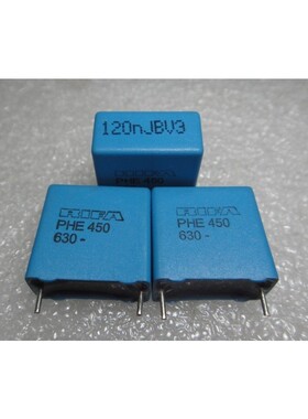 RIFA PHE450 0.12uf/630v u12 120nf 124全新薄膜电容15MM