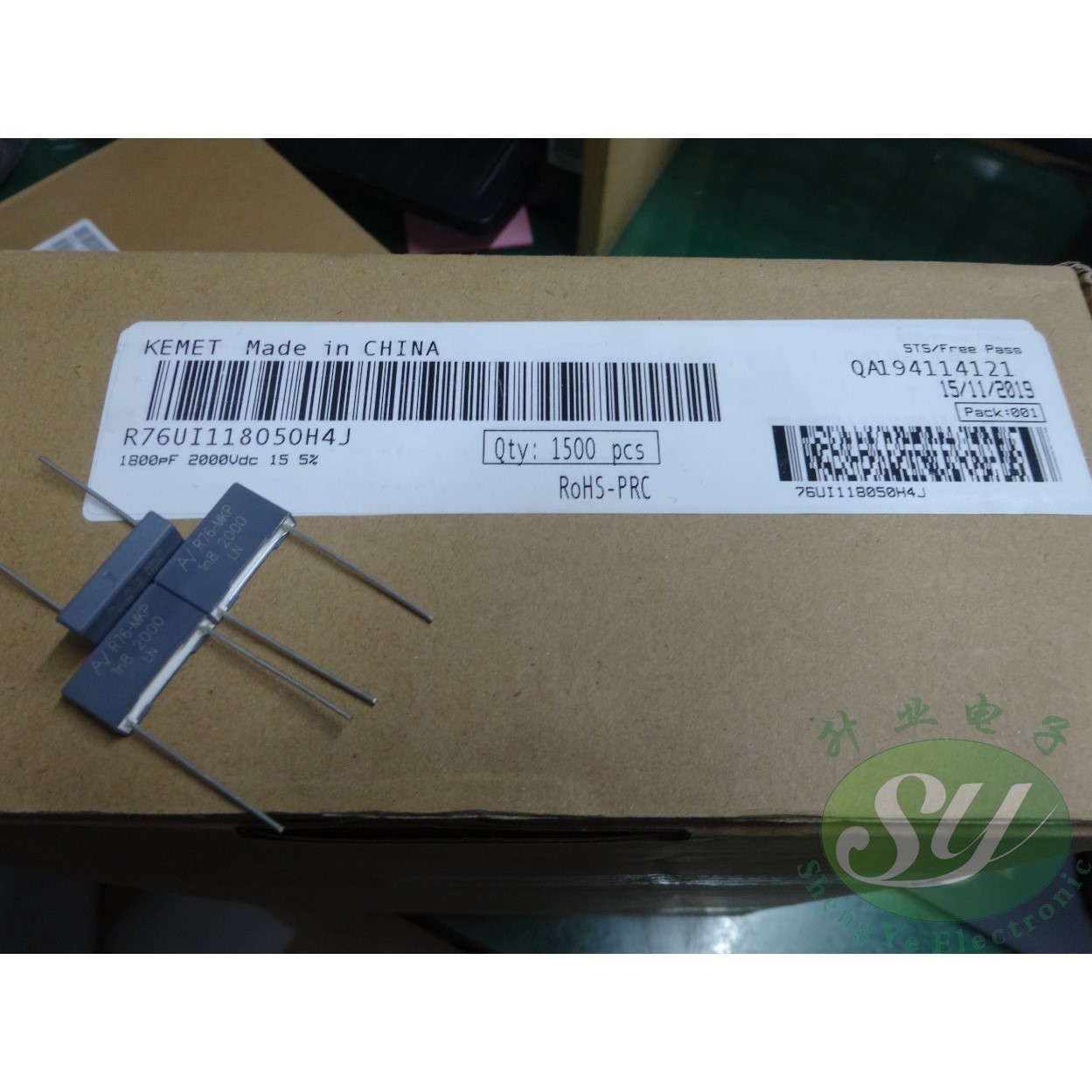 KEMETAVR760.0018uf/2000V1.