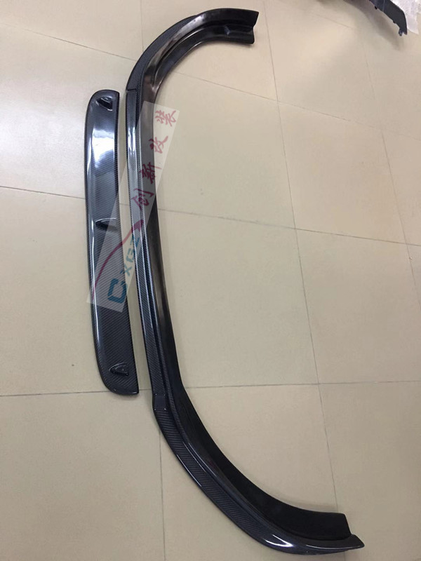 适用于大众高尔夫7 GTI改装高7 Rline款碳纤维前唇 高尔夫7小包围