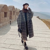 【新款】数据好！格子小香风毛呢外套9069-P185-控268，女装毛呢外套，浙宝125