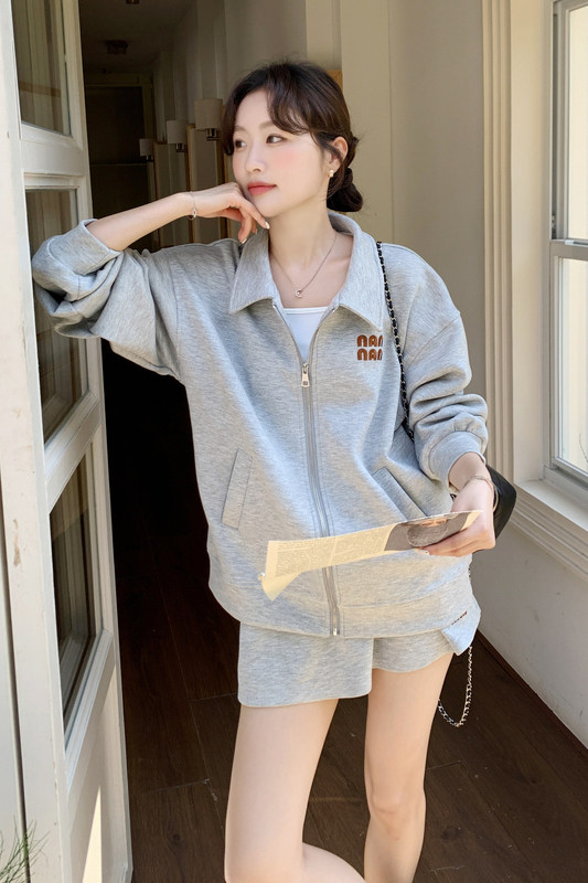 新款！氛围感休闲套装裙2D003-2605-P155控248,女装运动套装,浙宝125