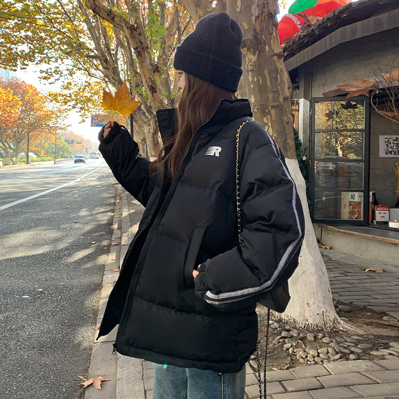 【羽绒】现货！韩版黑色90白鸭绒羽绒服外套9526-P295-控438,女装羽绒服,浙宝125