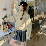 独特超火好看卡其色短款风衣外套女春秋2025新款甜酷工装立领夹克，女装风衣，浙宝125