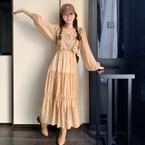 已出现货！2024法式复古碎花连衣裙9603-P115-控168，女装连衣裙，浙宝125