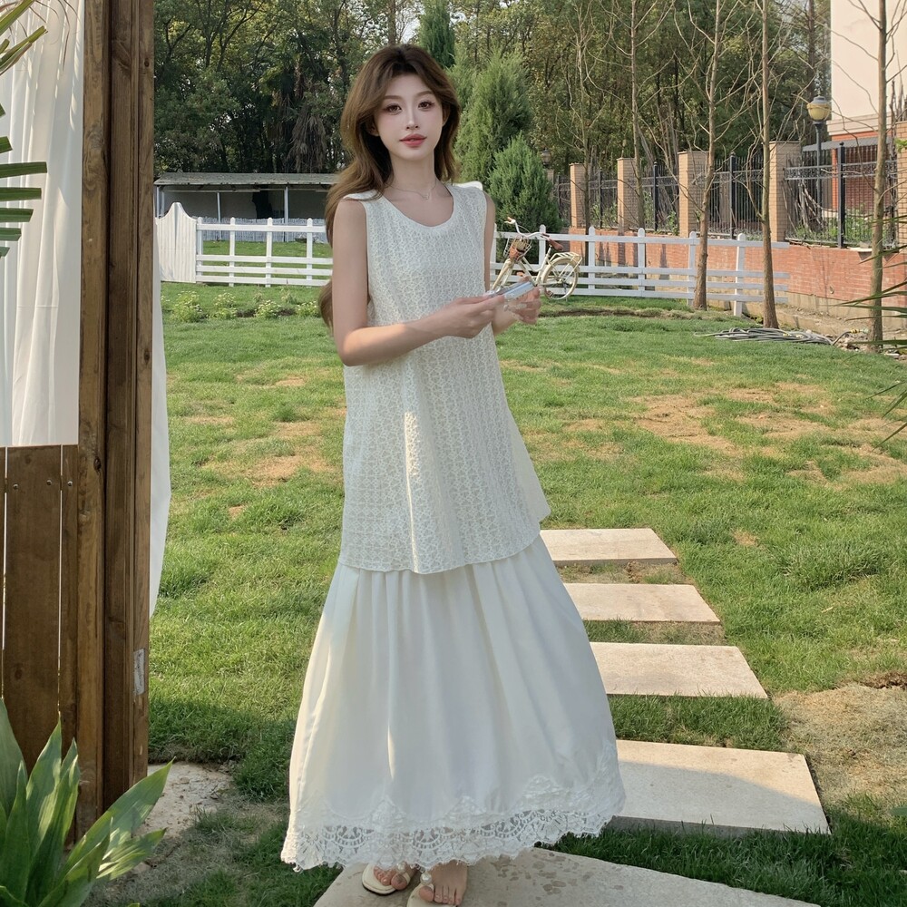 【新款】现货！夏季设计感无袖连衣裙A12-P145-控208,女装连衣裙,浙宝125