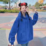 【现货新款】ins慵懒风感四色连帽卫衣W668-P105-控158，女装卫衣/绒衫，浙宝125