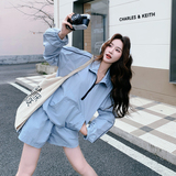 新款现货！减龄气质感防晒两件套套装2D003-2610-P145控238，女装防晒衣，浙宝125