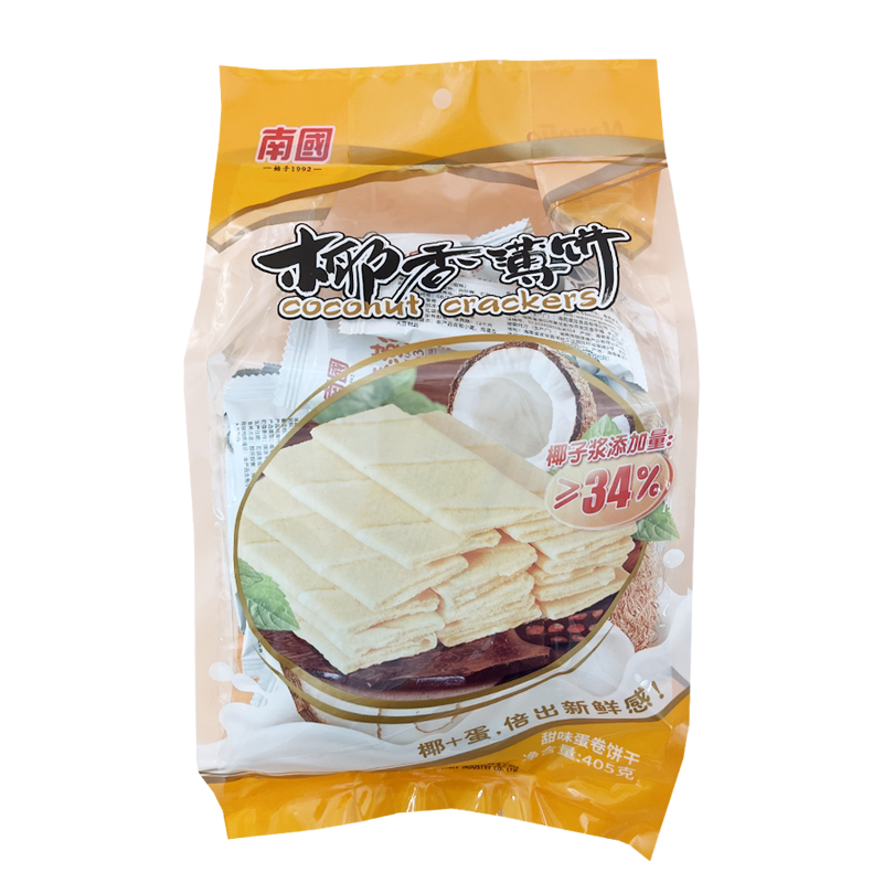 南国椰香薄饼/椰浆蛋卷