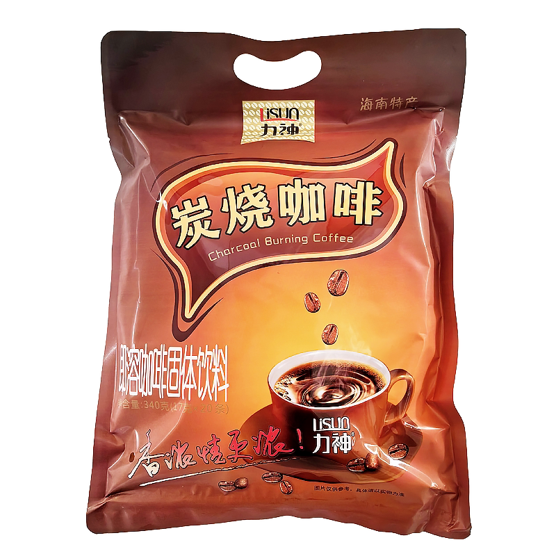 炭烧咖啡海南特产速溶力神