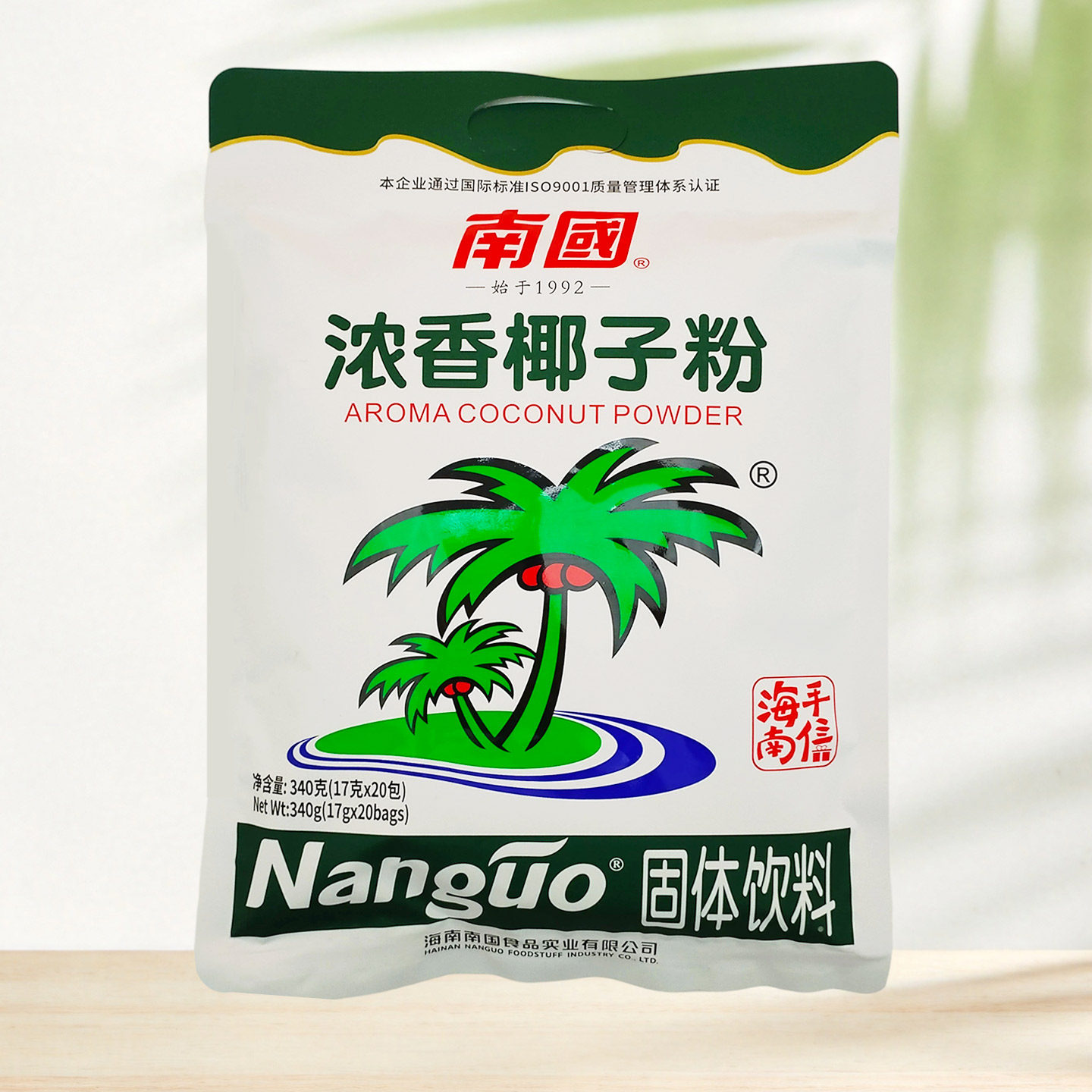 南国浓香椰子粉340克实体店同款