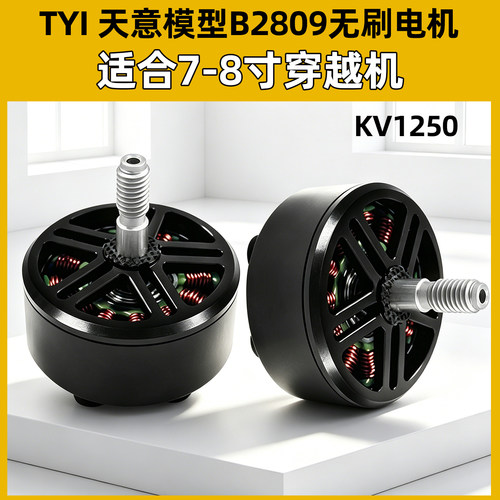 TYI B2809 无刷电机 FPV航拍长续航7寸 桨马达航模穿越机 配件
