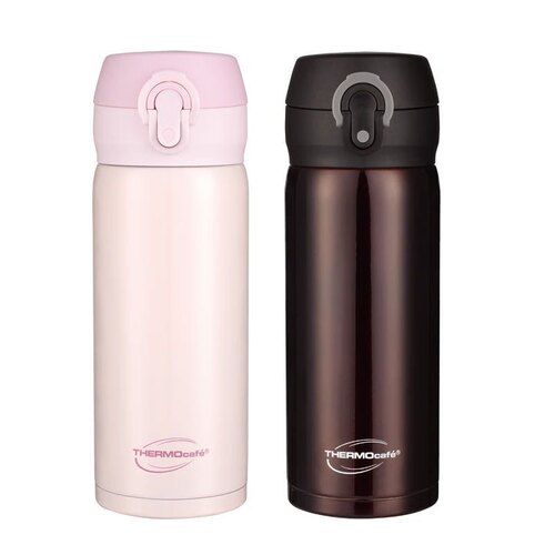 膳魔师(THERMOS)304不锈钢凯菲保温杯轻量小巧便捷高颜值350ml