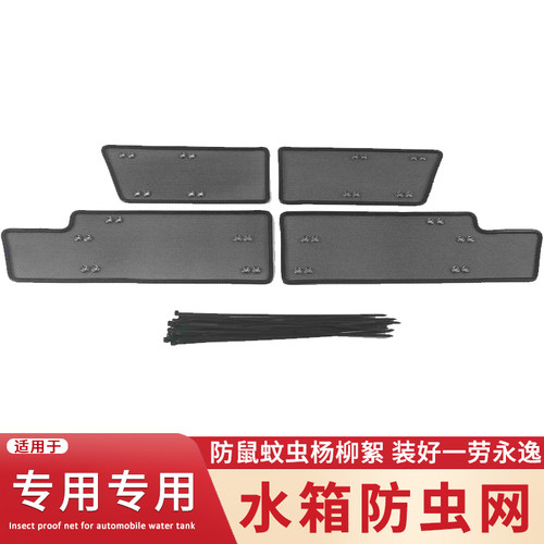 适用于19-22款丰田亚洲龙水箱防虫网机盖进风口防鼠蚊虫杨柳絮网 - 封面