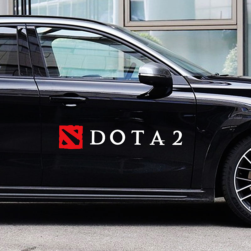 dota2刀斯林ti10战队标志车贴纸