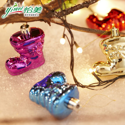 怡美圣诞节装饰 圣诞礼品礼物 圣诞树挂件 花形糖果挂饰 圣诞节