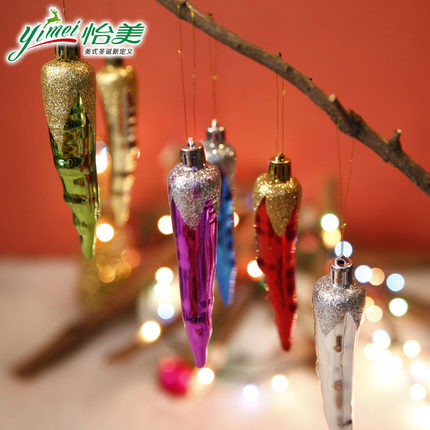 怡美圣诞节装饰 圣诞礼品礼物 圣诞树挂件 花形糖果挂饰 圣诞节